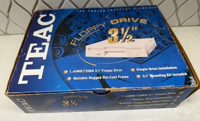 TEAC 3.5'' Internal Floppy Disk Drive 3 1/2 FD-235HF/KIT + Installation Kit