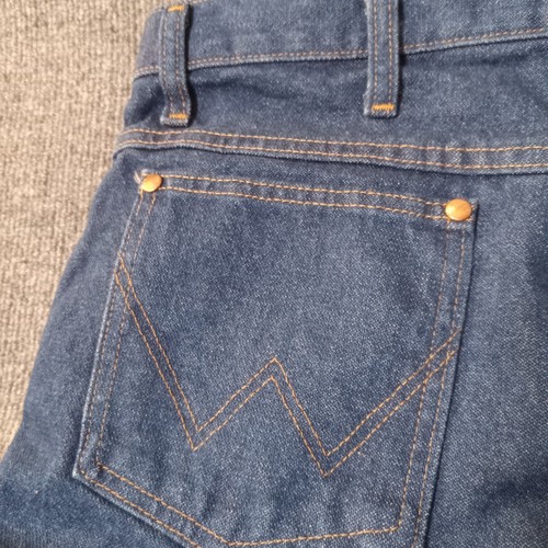 Wrangler Vintage Deadstock Mens Blue Jeans 32×36 13MWZ 936 Slim Fit Cowboy Cut - Picture 12 of 13