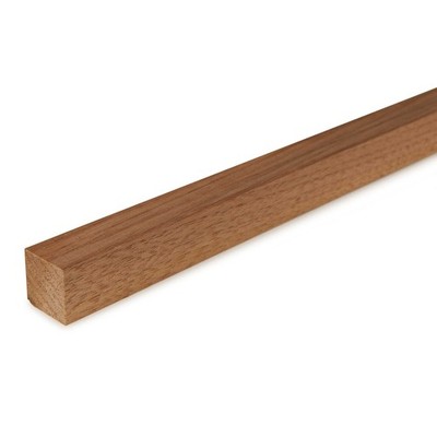 Cindoco Walnut Dowel 3/4'' Square SINGLE PIECE