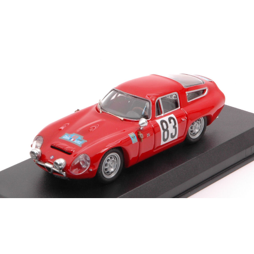 Alfa Romeo TZ1 N.83 Winner Coupe Des Alpes 1964 ROLLAND-AUGIAS 1:43 Best Model A-image