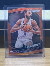 2024-25 Panini Prizm Black #121 Evan Mobley Cavaliers Basketball #/225
