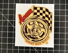 Ansen Sprint Mag Wheels Vintage Style Racing Decal Sticker Hot Rod Ansen Sprint Mag Wheels Vintage Style Racing Decal Sticker Hot Rod