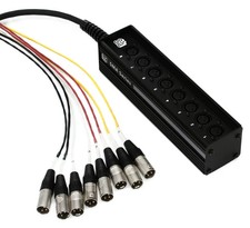 Pro Co SMAST 8-channel XLR Drop Snake - 25 fo...