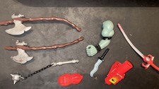 Product Image: Vintage LJN Thundercats Accessories Lot Lion O Mumm Ra Monkian Sssslythe