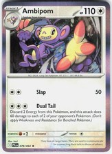 Ambipom 079/094 Rare Phantasmal Flames Pokemon Holo NM/M