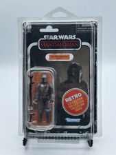 THE MANDALORIAN BESKAR Star Wars Retro Kenner Collection 3.75  2022 CARD WEAR