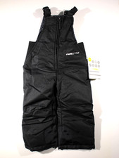 Arctix Snow Bib Overalls Waterproof Ski Pants Black Toddler Kid's Size 2T 24M