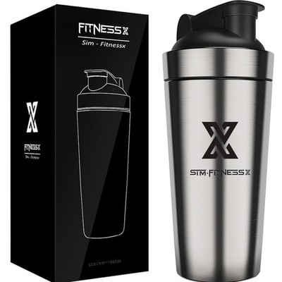 Eleganter Edelstahl Shaker 700ml - Sicheres, nachhaltiges Mischen für Zuhause