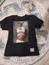 Mitchell & Ness ALLEN IVERSON Draft Class T-Shirt Mens MED Hardwood Classics 90s