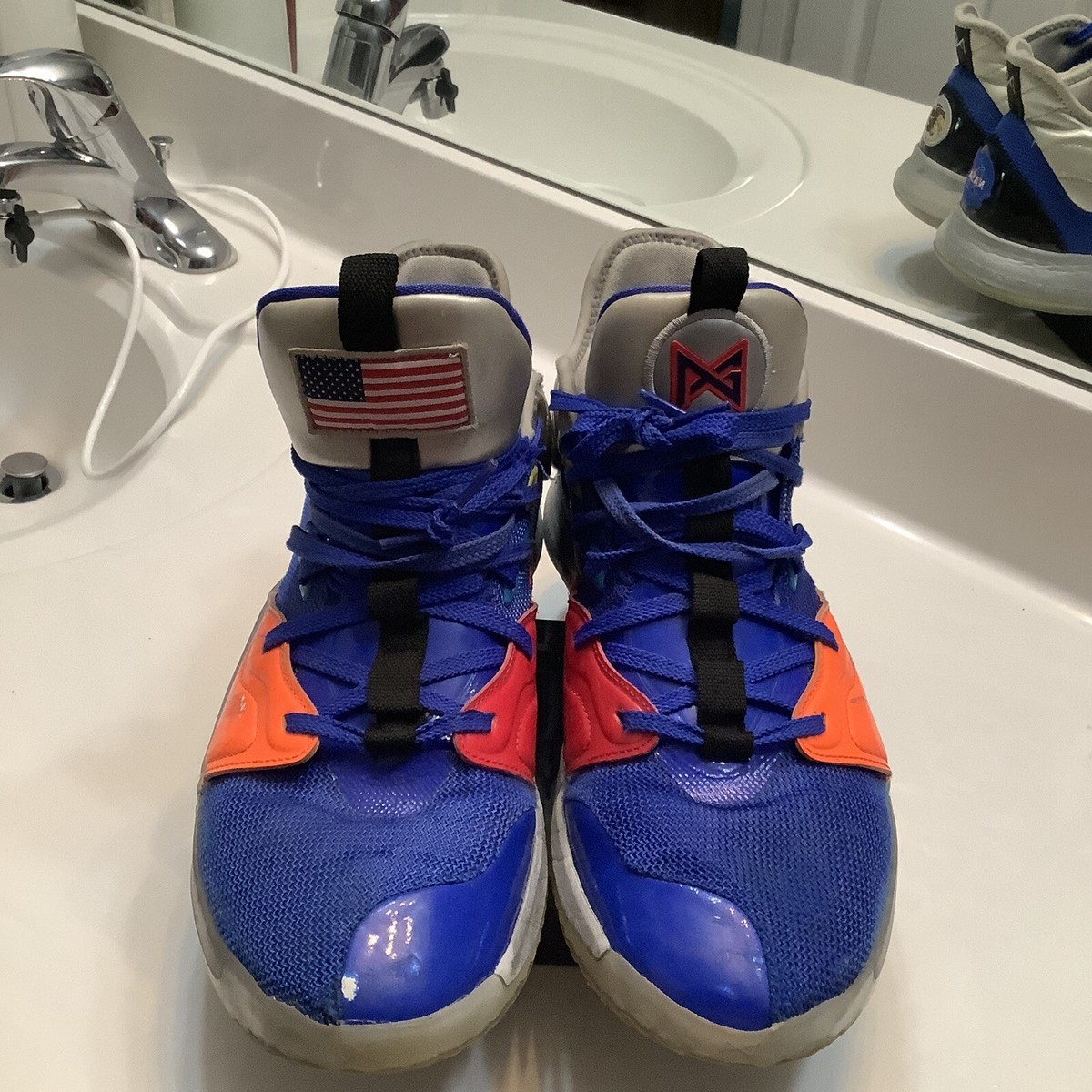 NIKE NASA APOLLO 14 MEN SNEACKER SPACE #C12666-400 -04/03/19 SZ 12