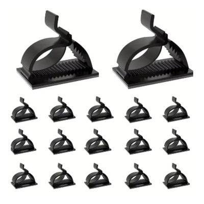 5/10/25/50 Kabelclips Selbstklebend Kabelmanagement Drahthalter Organizer Klemme