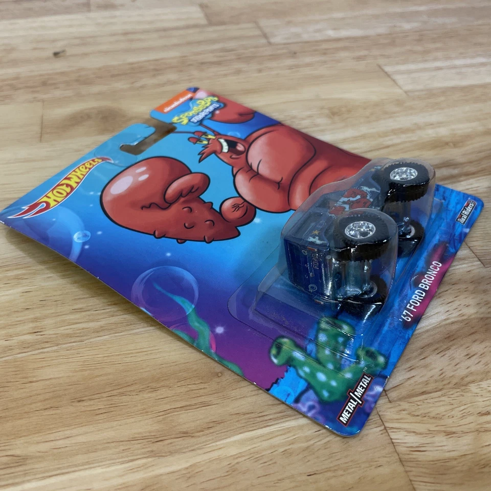 2015 Hot Wheels Premium Nickelodeon SpongeBob SquarePants 67 Ford Bronco J2 - Image 4 of 4