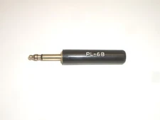 SWITCHCRAFT 480 SIGNAL CORPS PL-68 .206" MICROPHONE CONNECTOR FOR COLLINS DRAKE