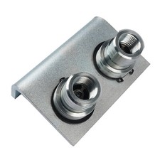 1/2" Body Size Ag Push/Pull Hydraulic Coupler, Double Break-away Bracket Set New