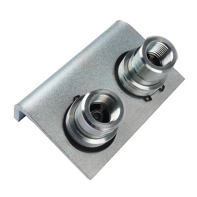 TL39-B 1/2'' Body Size Ag Push/Pull Hydraulic Coupler w/Double Break Away Bracket