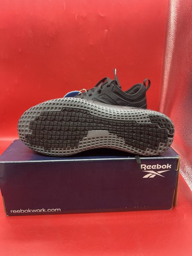 Reebok Womens Black/Dark Grey Mesh Work Shoes Zprint ST- Brand New Size 9 - Picture 5 of 5
