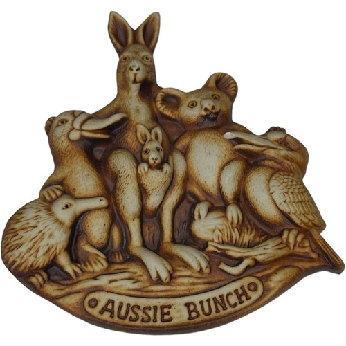 3 Swagman Pottery Fridge Magnets Australian Shearer Aussie Dunny Animals READ - Picture 3 of 24