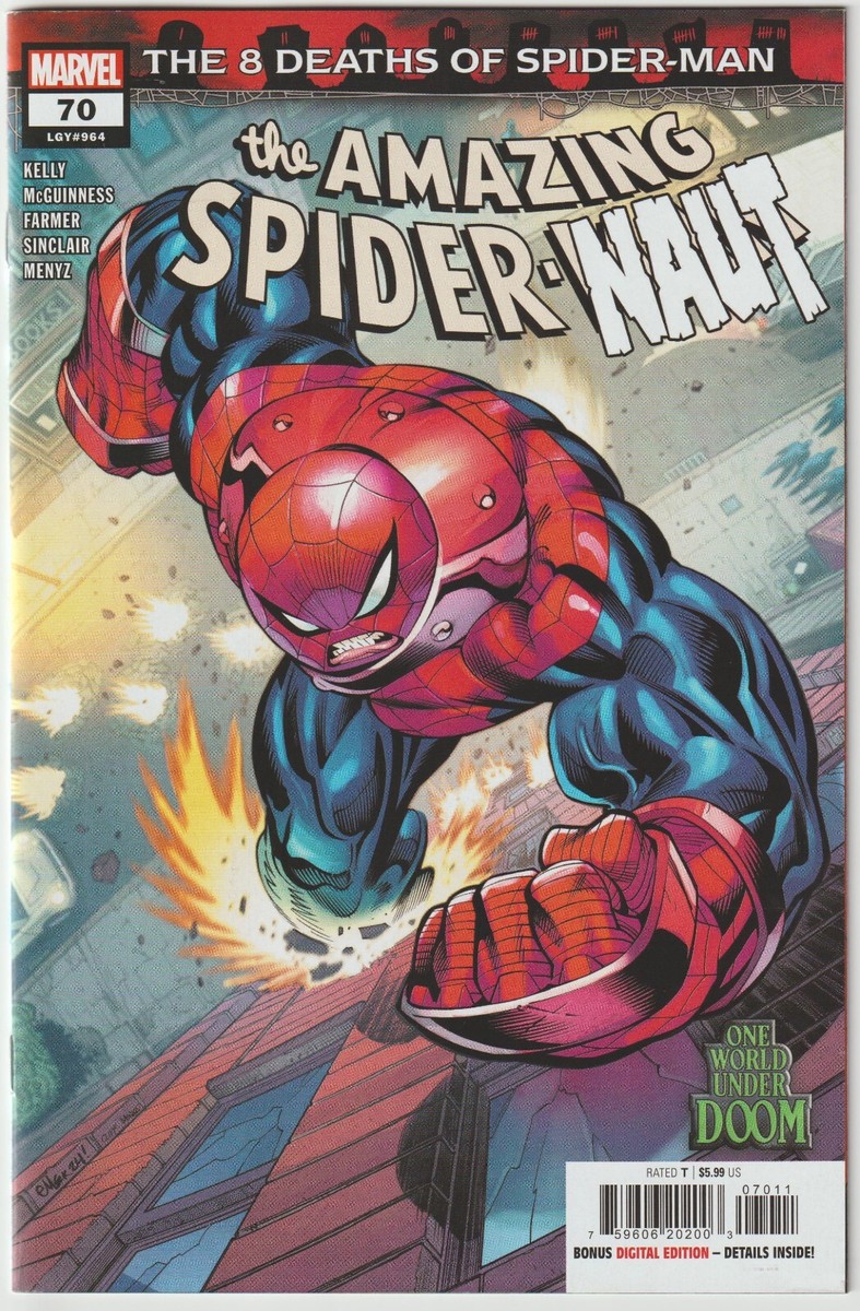 AMAZING SPIDER-MAN #70A ED McGUINNESS SPIDER-NAUT MARVEL 2024 | eBay
