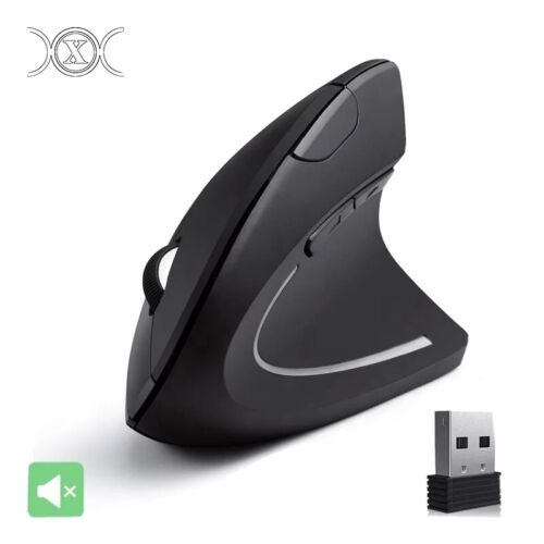 2.4ghz RF Wireless Vertical Ergonomic Mouse - Picture 1 of 12