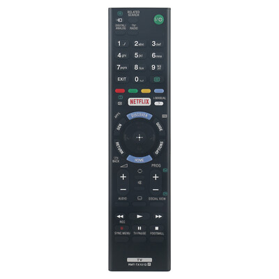 RMT-TX101D Ersatz Fernbedienung Passt f??r Sony TV KDL-32R400C KD-49X8305C
