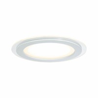 Einbauleuchten 2Er Set Led Weiß 2X7,5W Glas Metall Warmweiß Dimmbar Ø16Cm