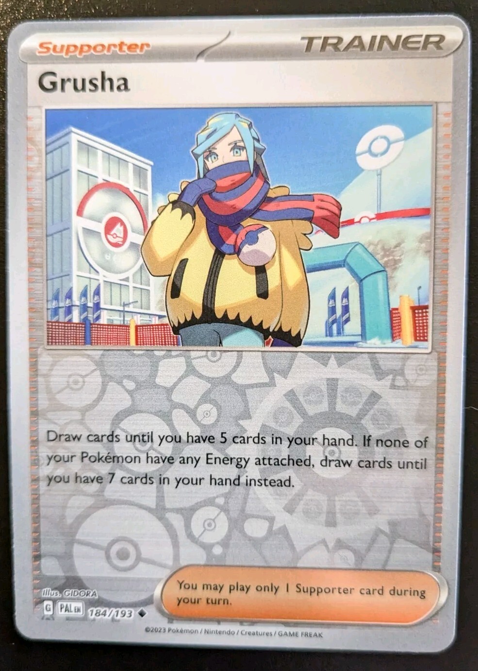 Grusha 184/193 Reverse Holo Uncommon Scarlet & Violet: Paldea Evolved Pokemon