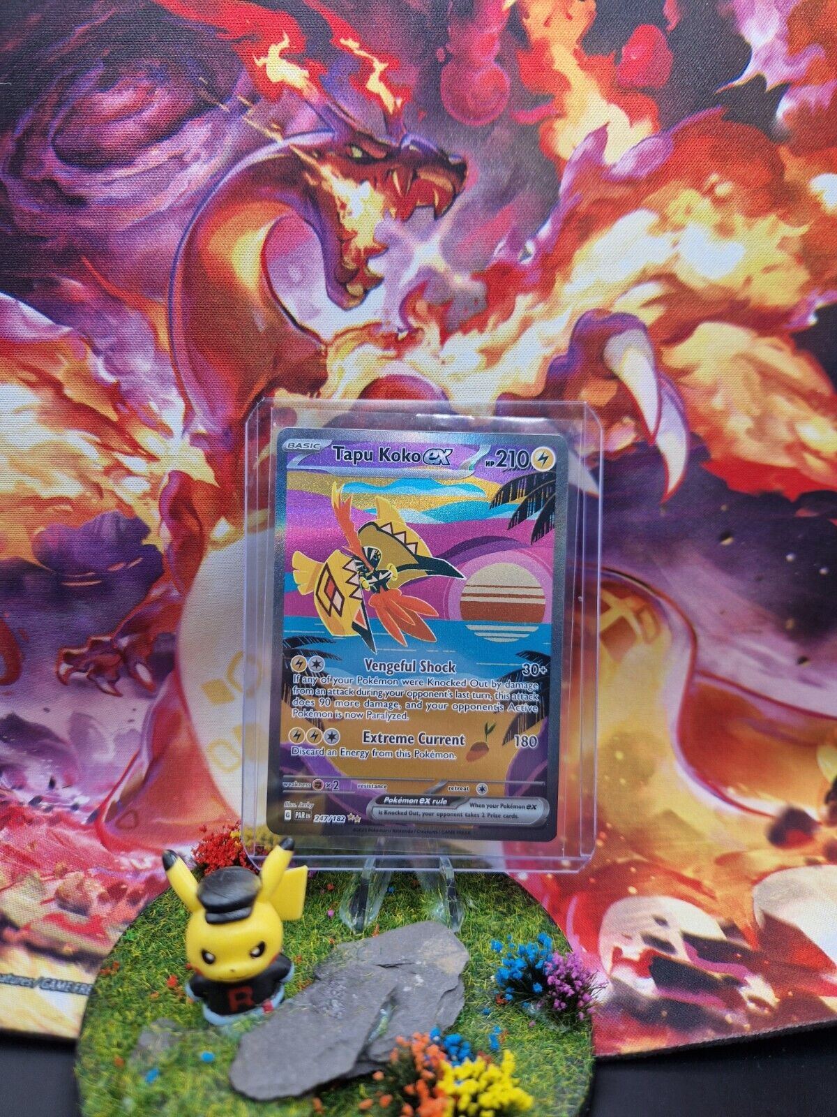 Tapu Koko ex 2023 Scarlet & Violet: Paradox Rift Special Illustration Rare  #247/182 Price Guide - Sports Card Investor