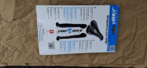 Selle SMP TRK MEDIUM GEL Bicycle Saddle : BLACK - MADE IN ITALY! - Picture 2 of 7