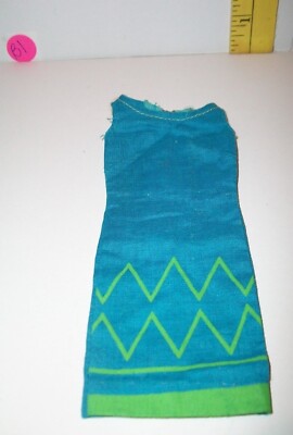 Vêtement Robe Barbie Vintage #1620 - Junior Designer - MATTEL 1965 60's