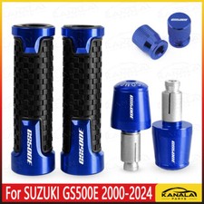 Per SUZUKI GS500E 2000-2024 Manopole Manubrio Tappo Terminale Valvola Pneumatici NUOVO