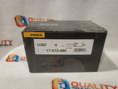 New Mirka 17-573-080 S-Carat PSA SK 80 Grit Sheet Roll 10 YDS