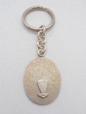 Paratroopers: 925 Silver Keychain with the Symbol of Par  - Patent