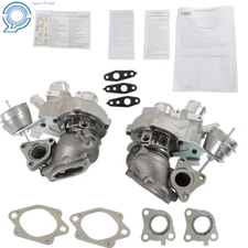 For Left&Right TWO Billet K03 Turbo Ford F150 F-150 EcoBoost 3.5L 2011-2012