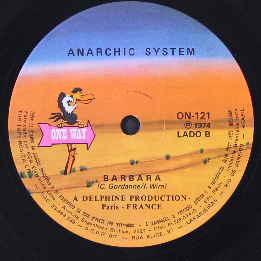 ANARCHIC SYSTEM: cherie sha la la ONE WAY 7