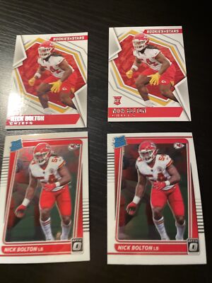 2021 Donruss Football Nick Bolton Rated Rookie Card RC Plus Rookies And Stars