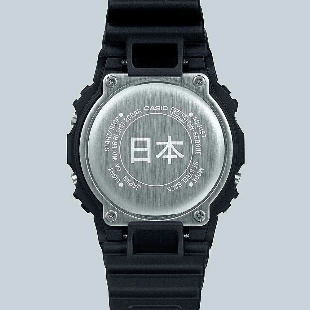 時計 CASIO DW-5600KHK24-1JR Wave of Kanagawa These G-Shock watches feature artwork from Hokusai's 'Thirty