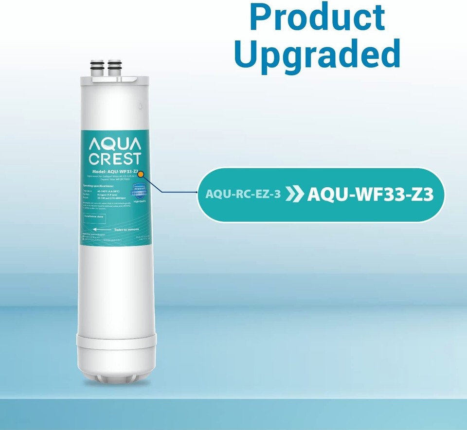 AQUACREST RC-EZ-3 Advanced Under Sink Water Filter, Compatible With All Culligan EZ Change Water - View #6