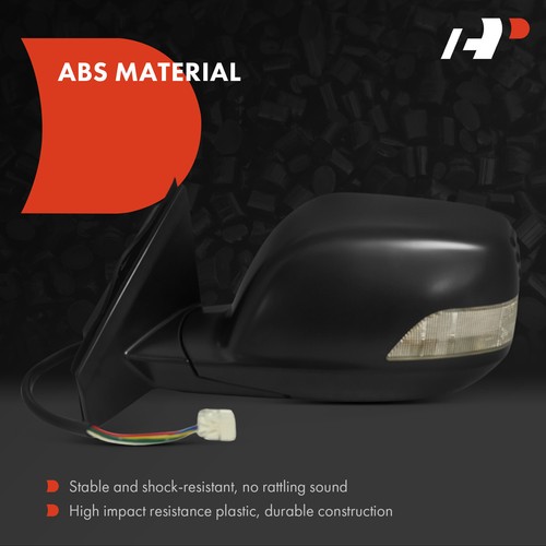2x Textured Indicator Powered Door Mirror for Honda CR-V CRV RE 01/2007-10/2012 - Picture 3 of 12