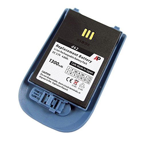 Replacement Battery for Ascom d62 Phone. 1300mAh