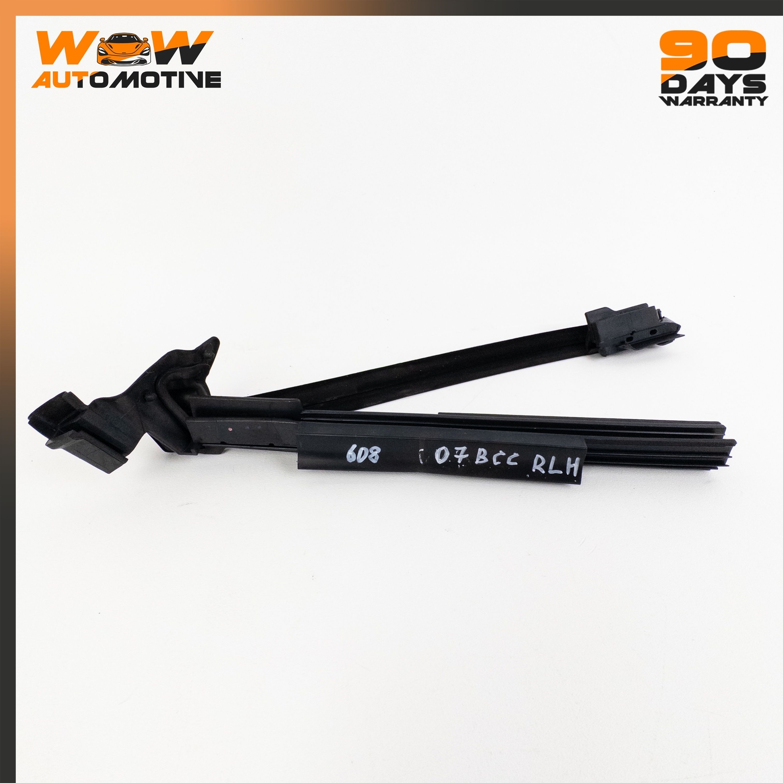 07-11 BENTLEY CONTINENTAL GTC REAR LEFT WINDOW WEATHER SEAL MOLDING TRIM OEM