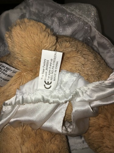 The Bear Factory 17 inch Plush Bear with Bear Factory Outfit 2001 - Picture 6 of 6