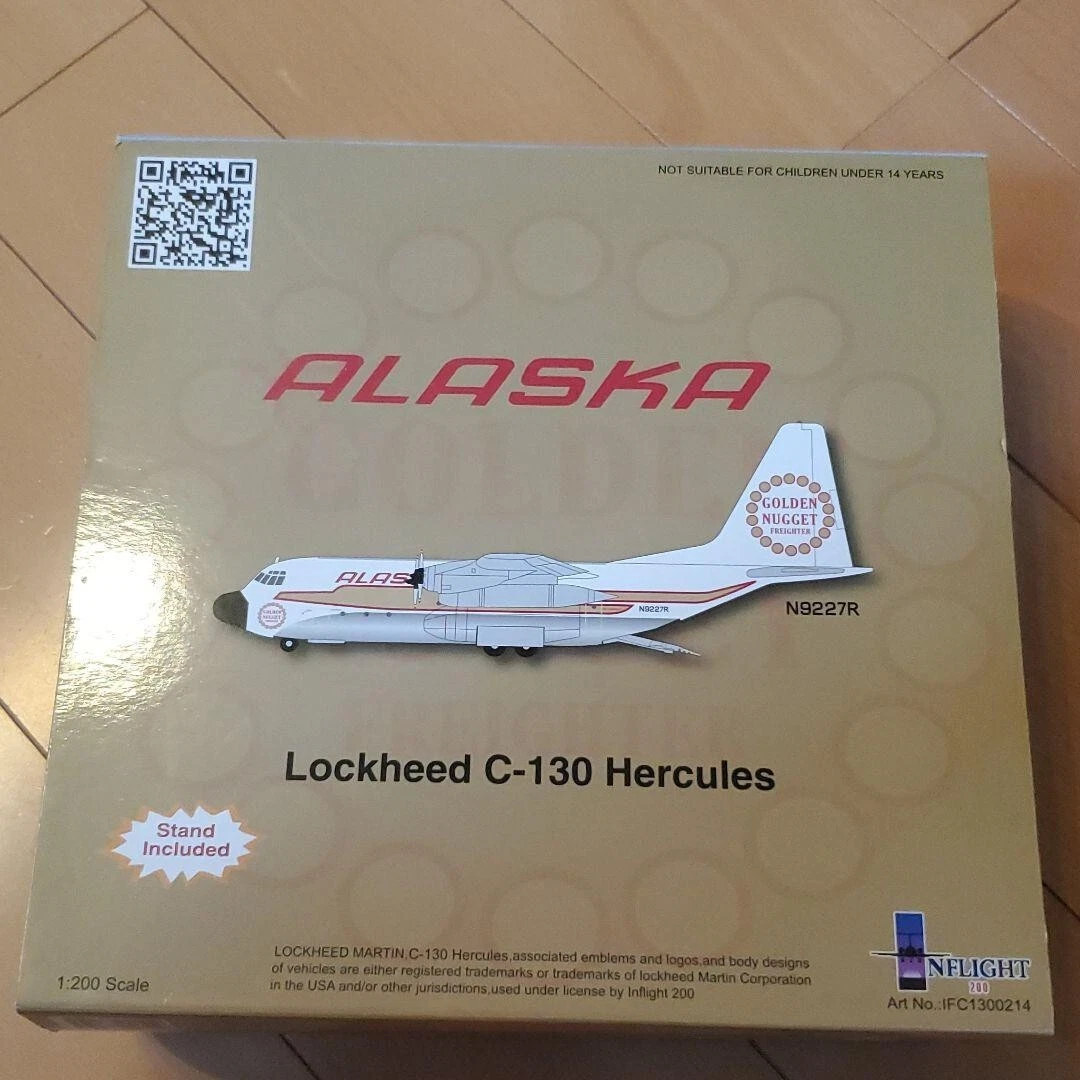 INFLIGHT200 Alaska Airlines Lockheed C-130 Hercules 1:200 Limited Edition