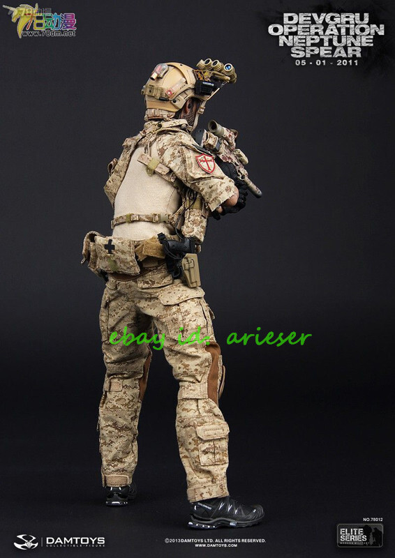 DAMTOYS　DEVGRU NEPTUNE SPEAR　78012 Damtoys 1/6 78012 Elite Series Devgru Operation Neptune Spear