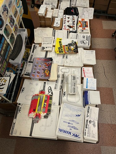 45pc 1980 Aurora AFX HO Slot Car Service Manual Track Layout Inserts Product Ads - Picture 7 of 8