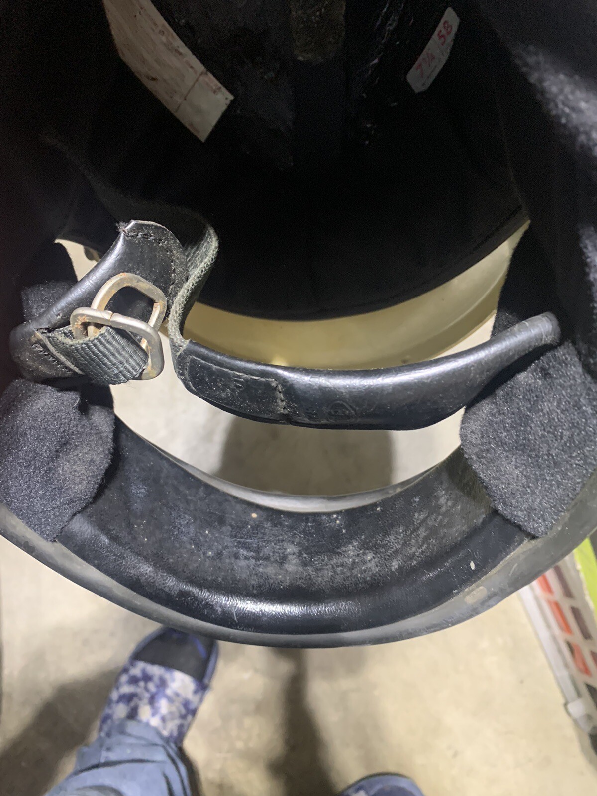 Vintage Bell Star 120 Motorcycle Helmet 7 1/4 58cm w/ Visors White