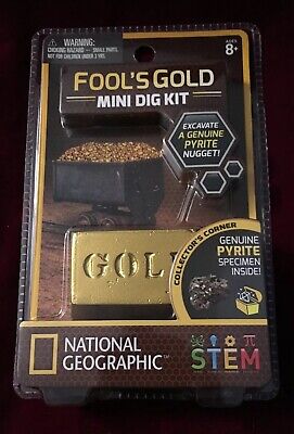 National Geographic Fool's Gold Mini Dig Kit 