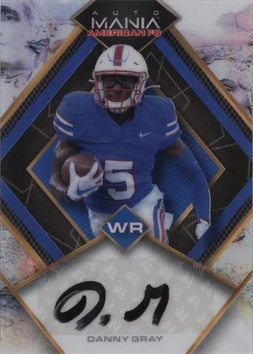 2022 Wild Card Auto Mania American Football Danny Gray #AMA-D28