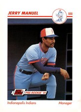 1991 Line Drive AAA #199 Jerry Manuel