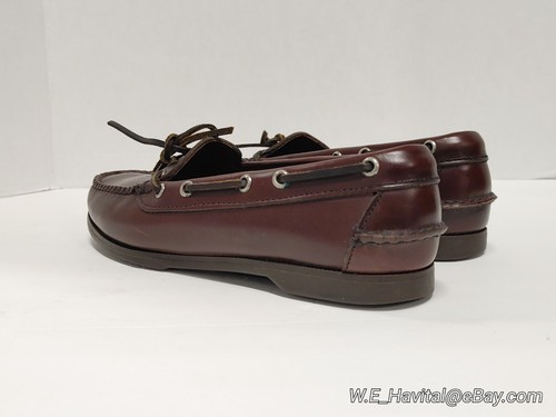 Women's Polo Ralph Lauren Camp Mocs W6897 Dark Brown Size 4.5 - Picture 5 of 16