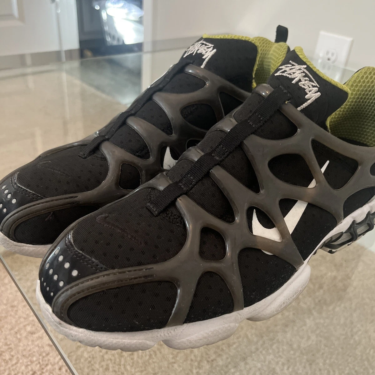 Nike Air Zoom Spiridon Kukini x Stussy Black 2020 CJ9918-001 Size